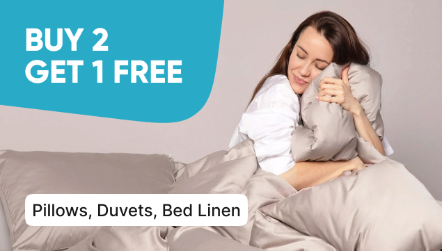 1+1=3 on bedding Offer at Askona image