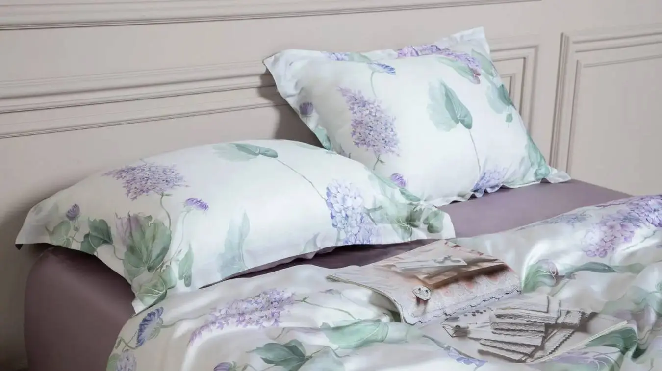 Bed linen Trend Tencel Lilac - 2 - большое изображение
