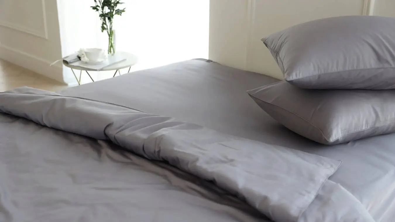 Bed linen Maco Sateen, Ashen - 4 - большое изображение