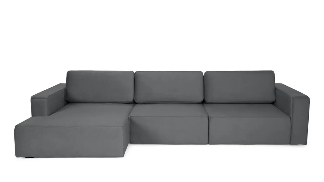 Sofa Ralf three seater, with armrests with a laundry box with a canape on the left Askona - 11 - большое изображение