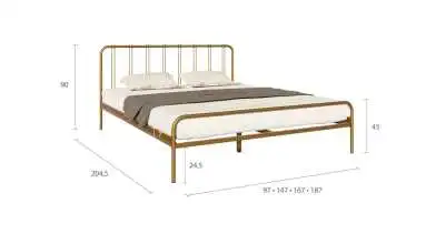 Bed Antica Old gold mat Askona - 5 - превью