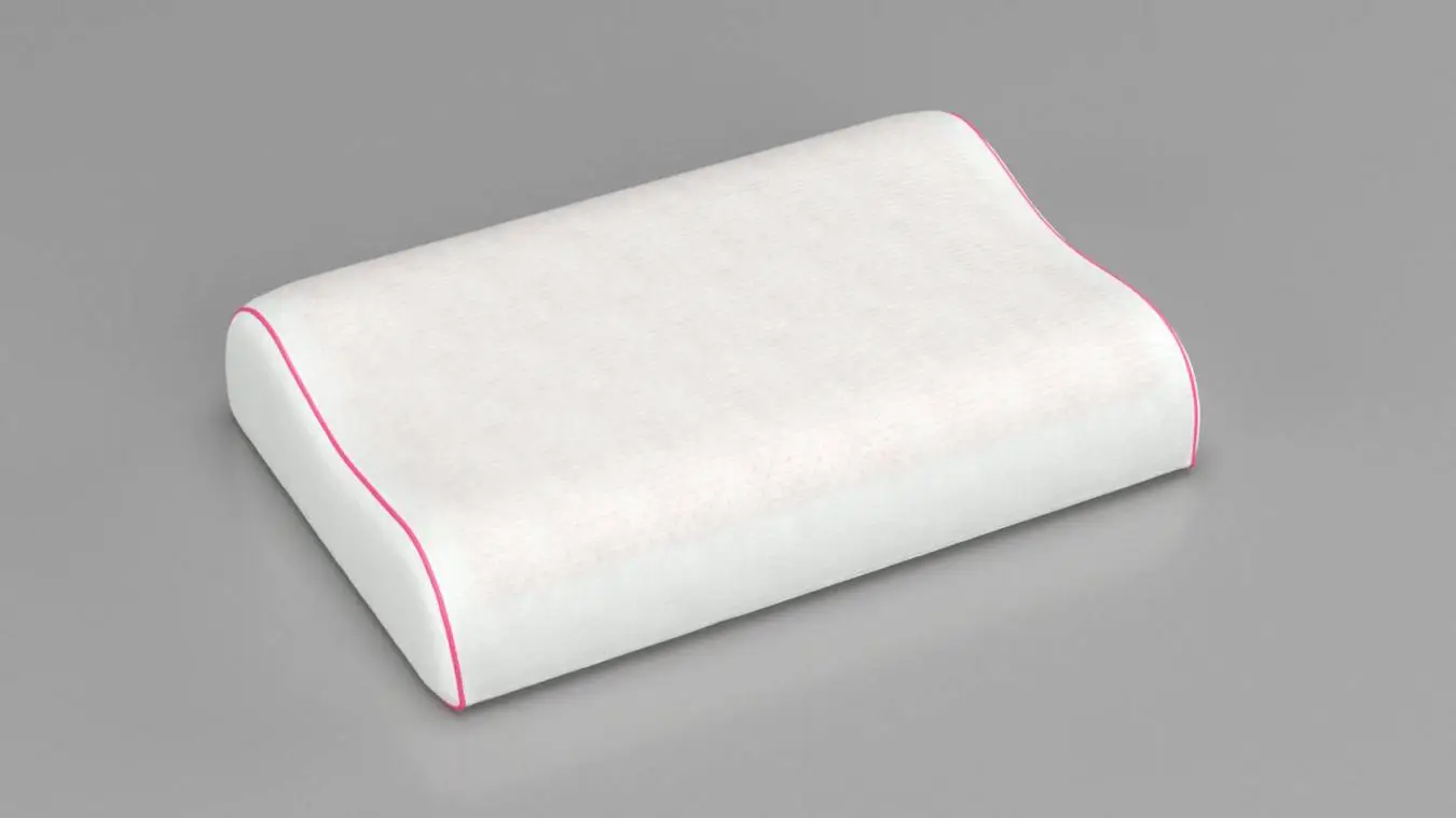 Pillow ECOGEL Contour Pink  Askona  - 2 - большое изображение