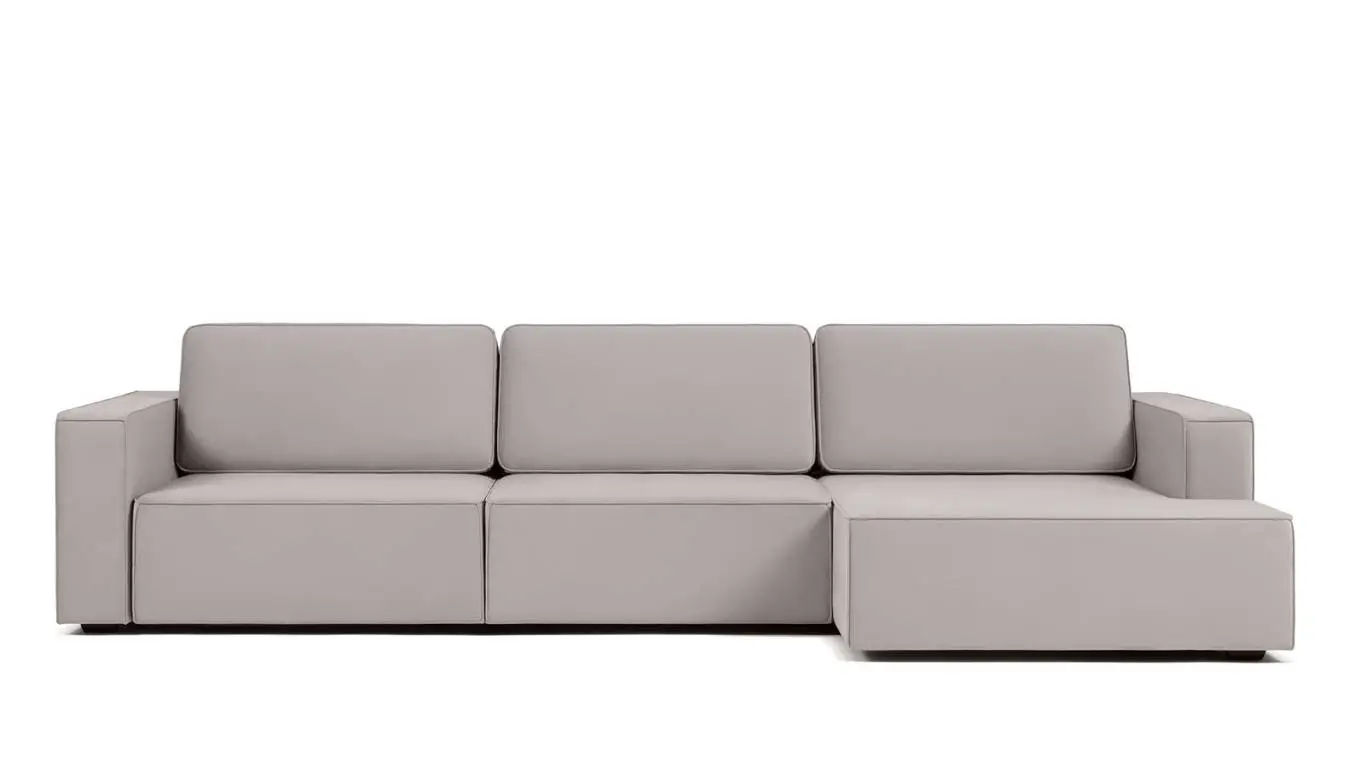 Sofa Ralf three seater, with armrests with a laundry box with a canapé on the right Askona - 3 - большое изображение