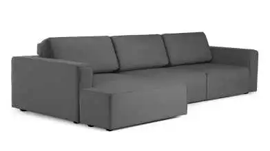 Sofa Ralf three seater, with armrests with a laundry box with a canape on the left Askona - 10 - превью