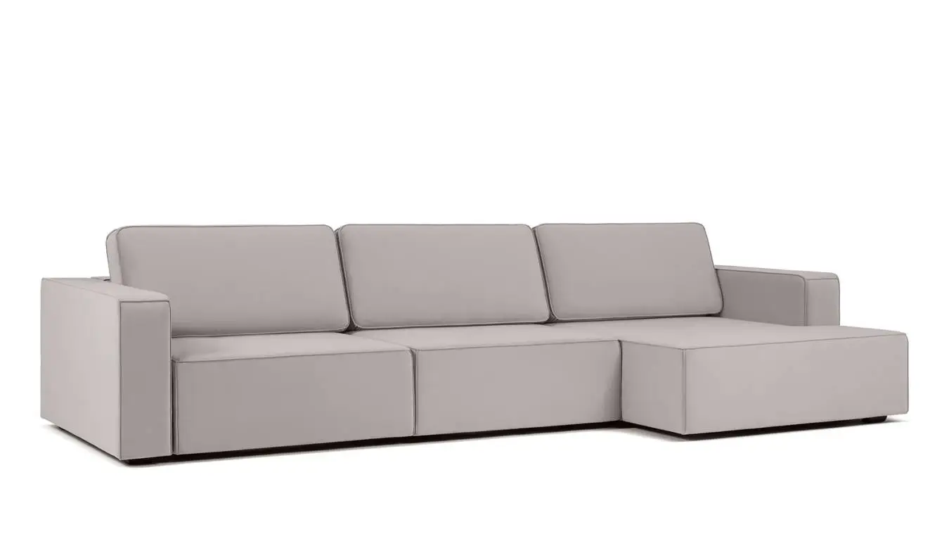 Sofa Ralf three seater, with armrests with a laundry box with a canapé on the right Askona - 2 - большое изображение